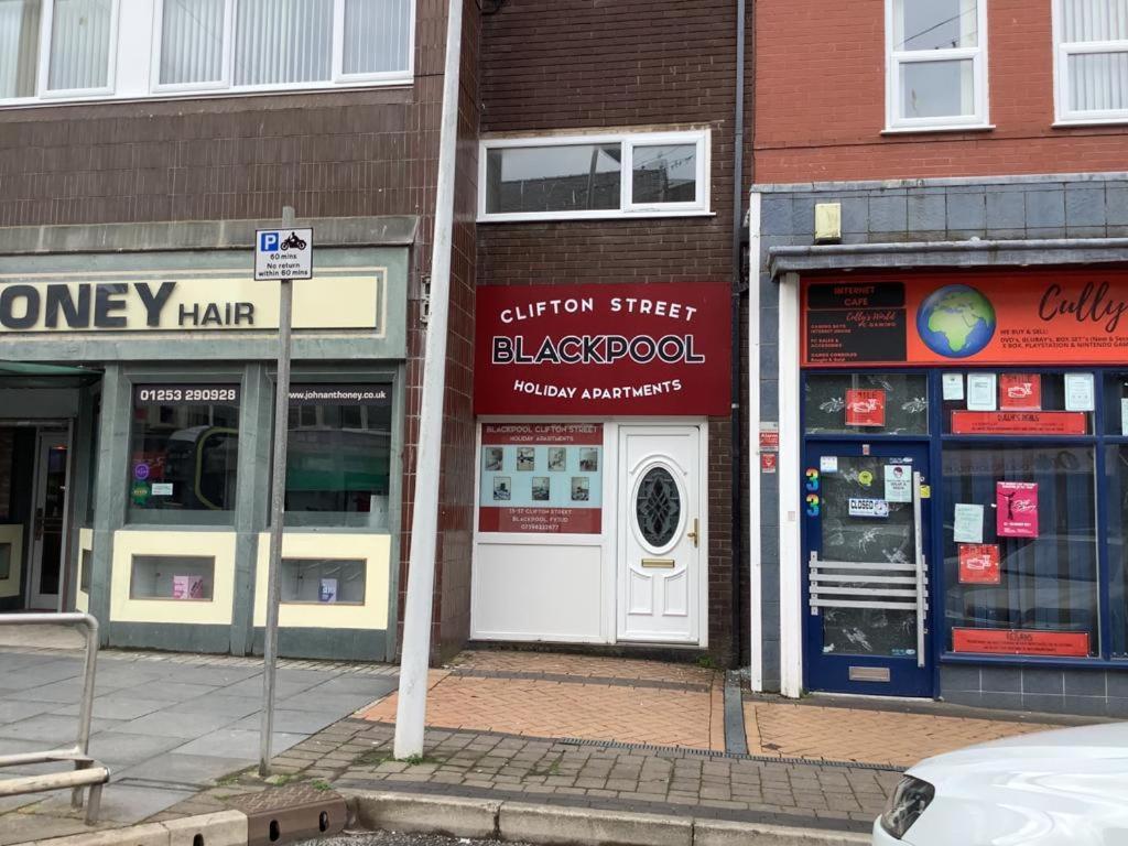 Blackpool Clifton Street Holiday Apartments ภายนอก รูปภาพ